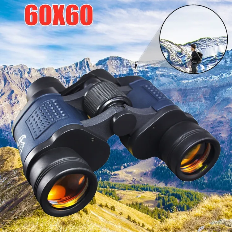 金鹰25版升级款双筒望远镜微光夜视高倍高清红膜户外级拍照望远镜