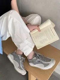 秋季新款红色小众阿甘德训鞋女款2025新款软底2025-23