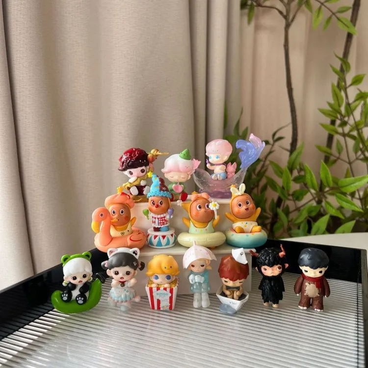 可爱萌粒所盲盒潮玩玩具摆件生日礼物 di