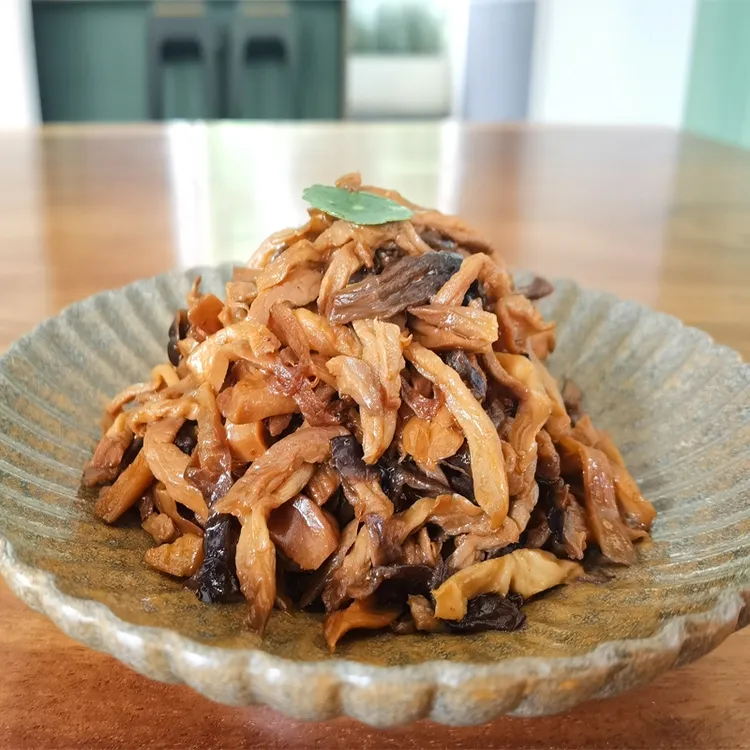 鹿茸菌杏鲍菇 凉拌冷盘菜 酒店餐饮食材