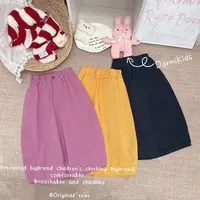 「Dannirabbit」【简约纯色】秋款&女童纯色百搭休闲裤【X-8601】