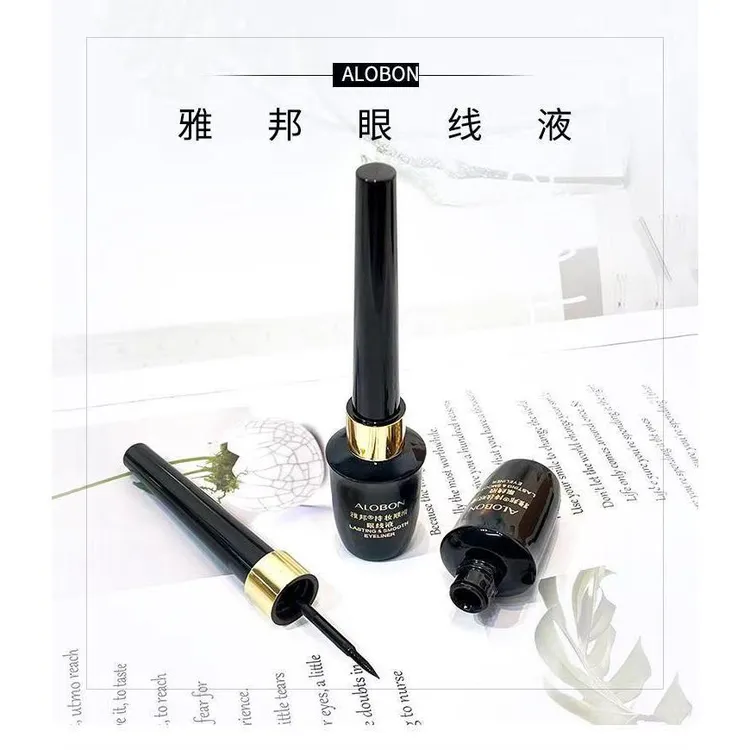 ROOBOO防水持妆眼线液笔眼胶笔女眼线膏硬头速干不易晕染推荐防水