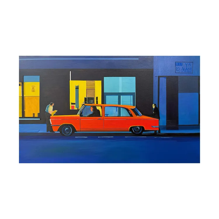 【黑手党】70*120 电影感客厅复古挂画