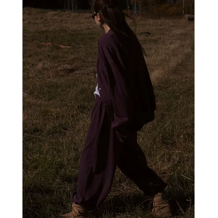 【CHU/2025FWNEW】《旧潮》印花双面套装LX2575