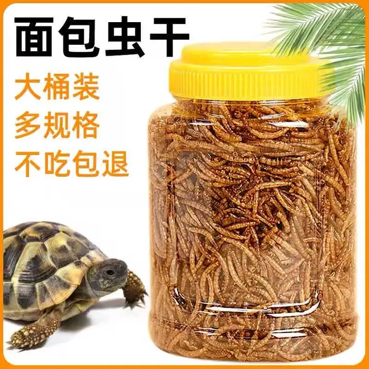 面包虫干黄粉虫干仓鼠刺猬鱼鸟乌龟等宠物粮食零食