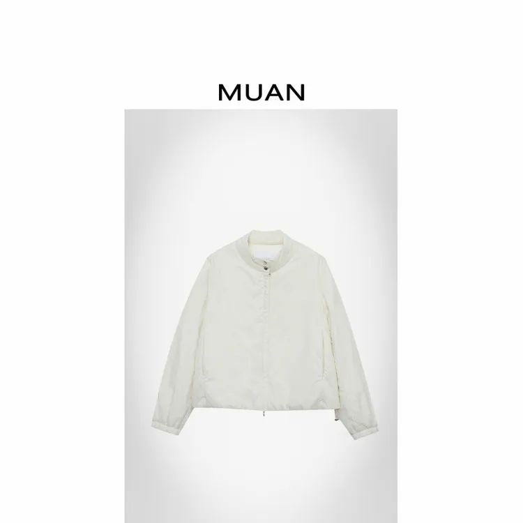 木岸MUAN：《微光棉服》“微光系列”定制高级百搭外套上衣D-MJ-F8326
