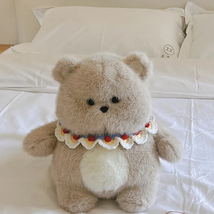 【安之静雅】可爱小熊玩偶包包兔子公仔双肩包娃娃背包毛绒玩具生日