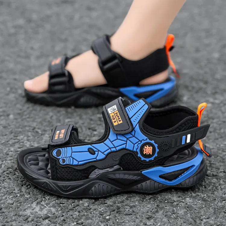 夏季凉鞋2025新款男童运动休闲时尚潮流软底儿童韩版防滑防水沙滩
