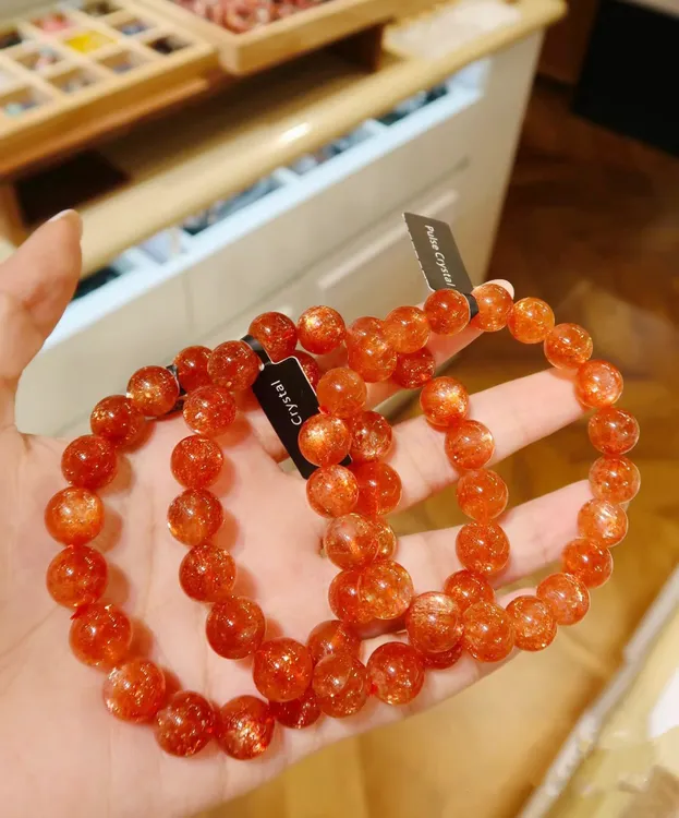 金太阳手链•强正能量爆闪耀眼✖️颗颗金砂光芒万丈 多样性发其一