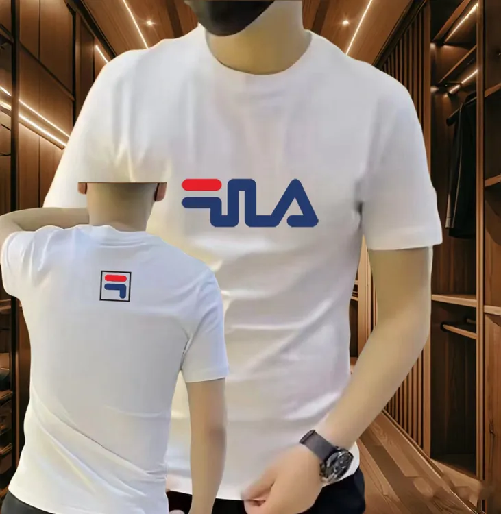 美式爆款网红字母印花男棉t恤夏季时尚高端潮牌短袖男修身半袖