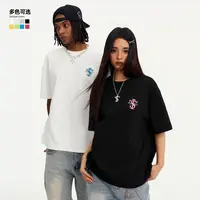 STK SmallTown Kid 美式复古小标基础短袖T恤刺绣百搭LOGO字母TEE