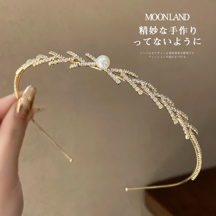 清仓专属福利2025高级感轻奢金属发箍女日常外戴精致洗脸压发头箍