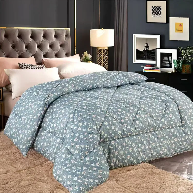 西藏包邮拉萨发货小碎花大豆被居家被子双人被