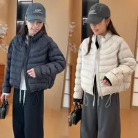 二姐的宝藏【90白鸭绒】羽绒服轻薄款排骨立领韩版保暖外套#25432