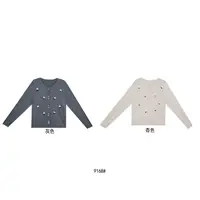杨杨 时尚牡丹花开衫上衣9168