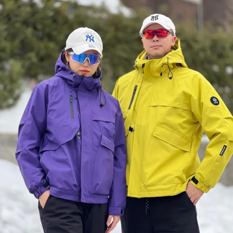 小沈哥自营 北美原单E11情侣款工装户外防风防雨冲锋衣25011