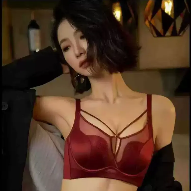 BC薄款34～40码聚拢收副乳软钢圈调整内衣蕾丝款