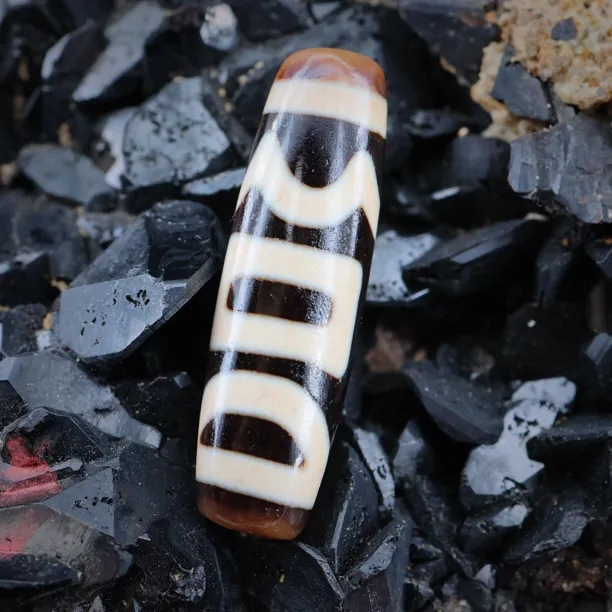 R0056台湾任晓攀息增怀诛玛瑙天珠项链真品坠单珠锁骨链行运顶料