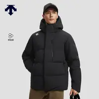 DESCENTE迪桑特TRAINING运动健身防钻绒男士保暖羽绒服D5431TDJ56