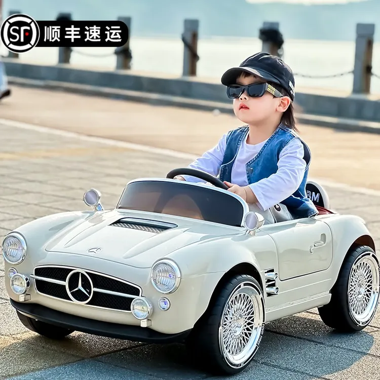 2025新款儿童电动车宝宝四轮汽车男女小孩遥控玩具车可坐人老爷车