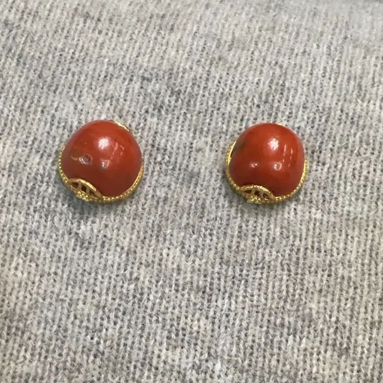 铜合金莫桑石耳饰 藏式风格单独的耳钉