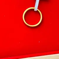 【思思专享】 足金999饰品 素圈戒指 14# GP 3.04