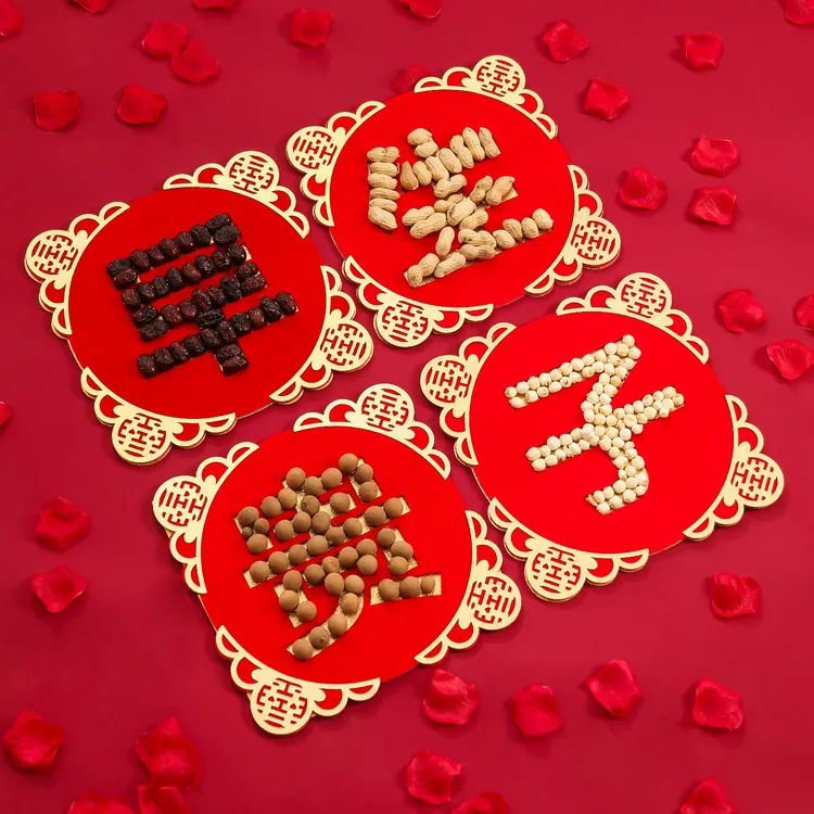 菲寻用品婚房大全早生贵子模具全套床上早生贵子结婚用品个性摆件