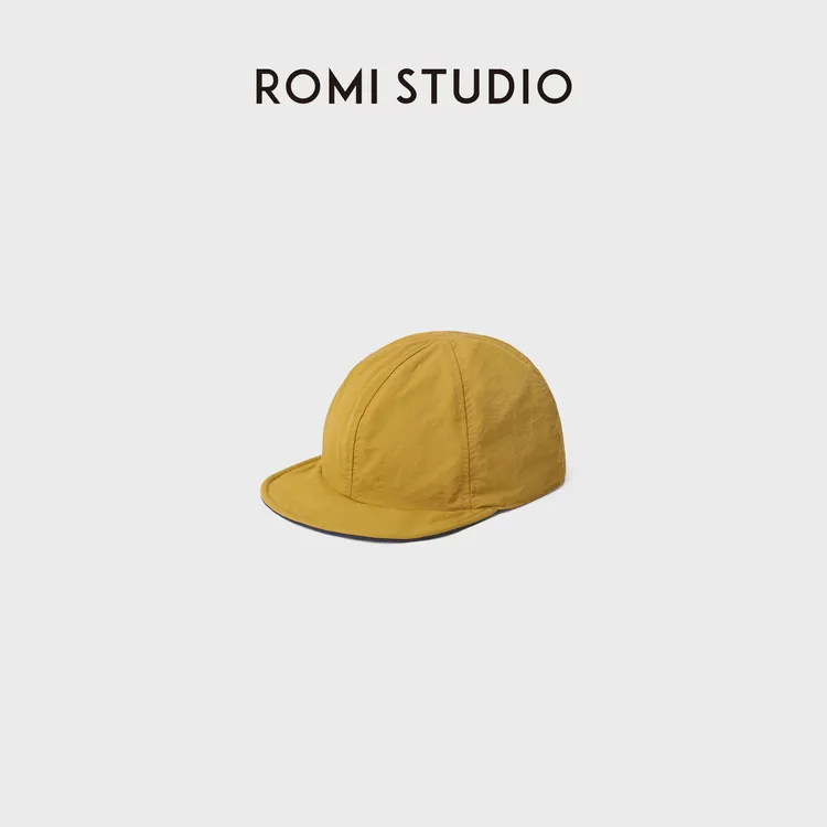 ROMI STUDIO“正反两戴”轻量便携圆顶软檐抽绳调节帽子RWDRP03886