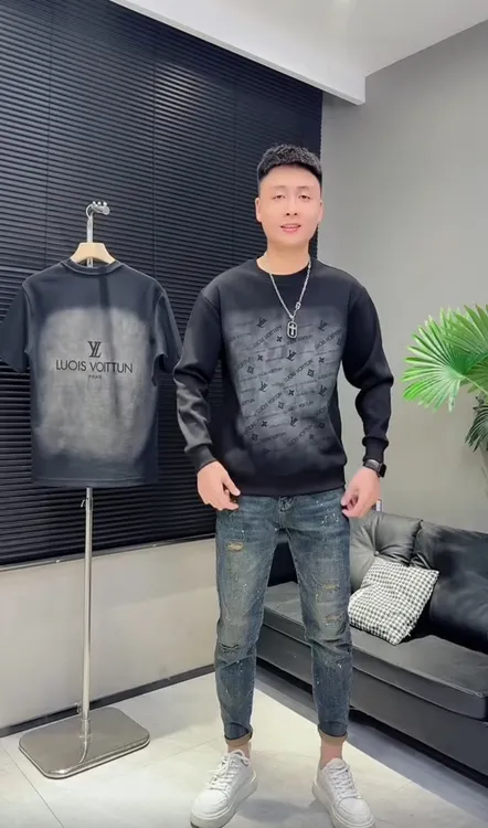 秋冬渐变晕染字母情侣卫衣潮时尚网红爆款情侣卫衣