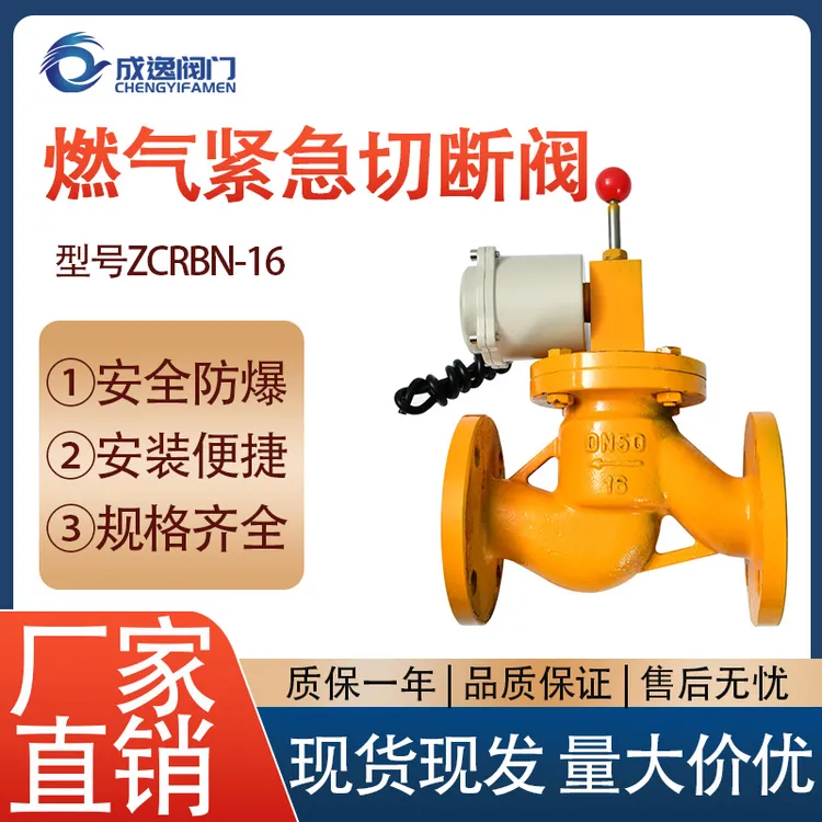 燃气防爆紧急切断阀dn150天然气煤气氨气沼气220V常开电磁阀ZCRB