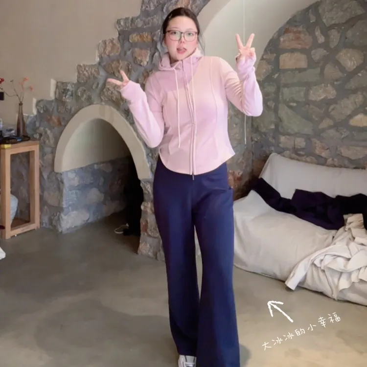 【大冰冰专属】小蛮腰立领连帽款秋冬新款石墨烯7A抗菌羊绒蚕丝蛋白热能衣女款