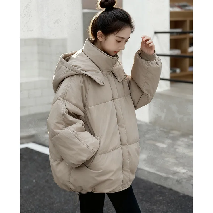 【极寒系列】女童新款棉衣加绒加厚大童保暖外套派克服