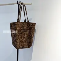 豹纹包女秋冬新款休闲慵懒风单肩包大容量通勤托特包