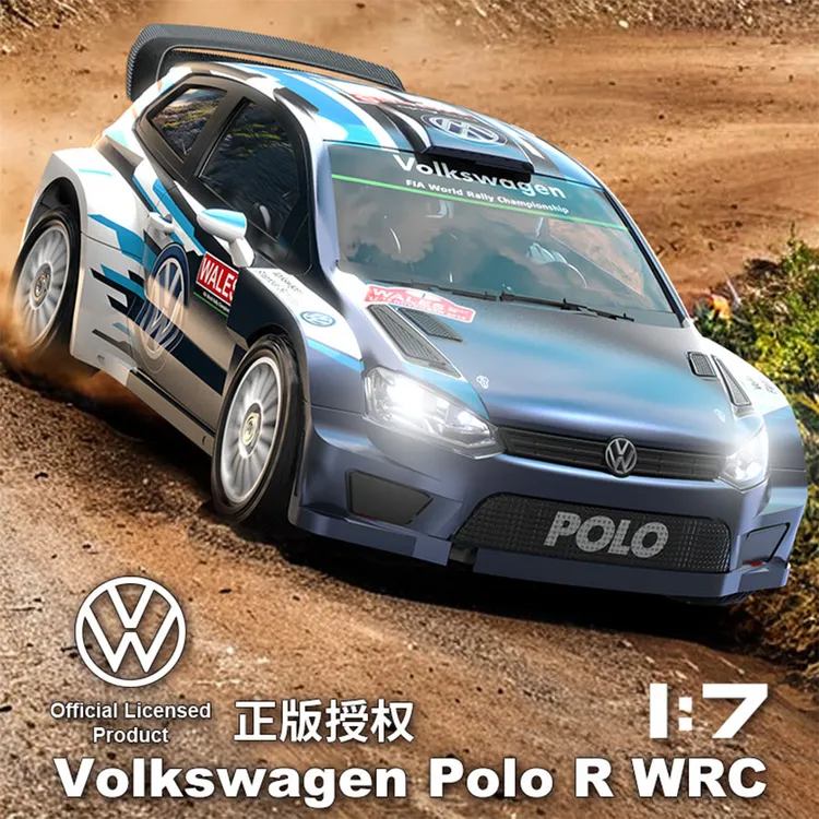 美嘉欣HYPER 1:7无刷7304大众POLO R WRC遥控电动高速拉力车越野