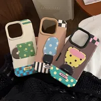 皮纹立体适用iphone15手机壳苹果16promax茶杯台灯14高级感13防摔