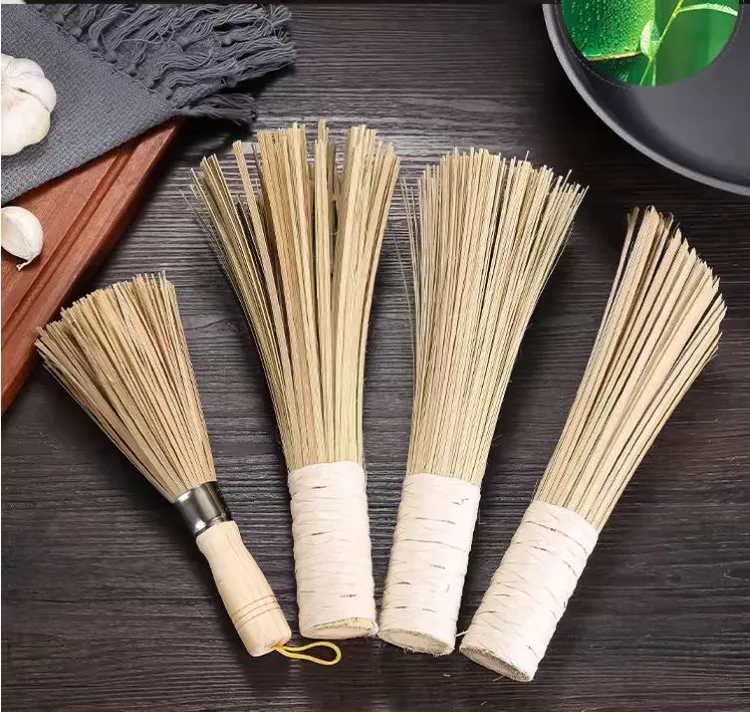 竹锅刷竹刷复古YL-965炊帚刷子商用家用手工环保刷洗木柄