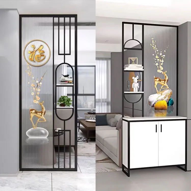 卫生间玄关长虹钢化干湿区卫生间半墙屏风屏风屏风隔断2025新款