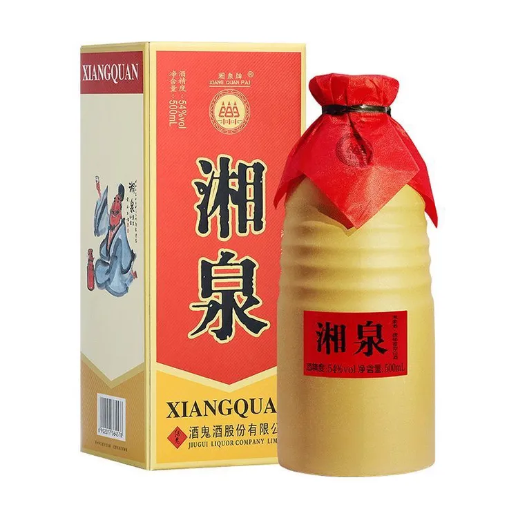 酒鬼湘泉盒优54度500ML馥郁香型白酒湘泉盒优54度