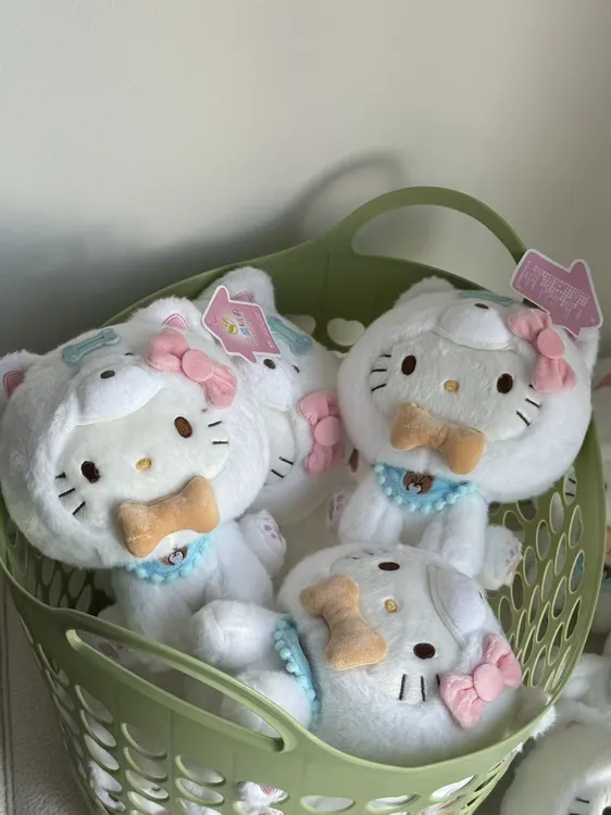 可爱美乐蒂kitty玩偶娃娃合集玲娜贝儿小羊玩偶loopy羊毛毡工具包