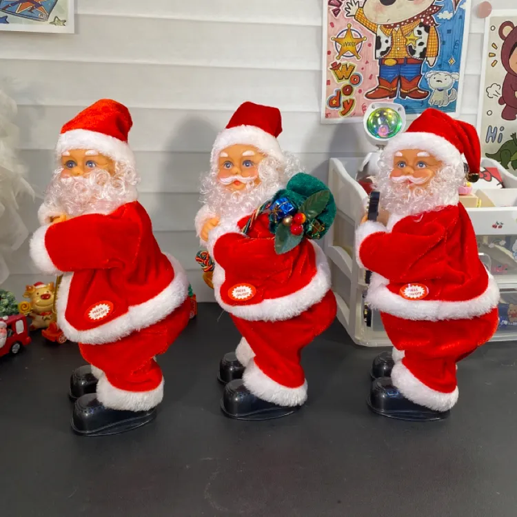 扭屁股圣诞老人圣诞节摆件礼物玩具抖臀玩具装饰送女朋友圣诞礼物