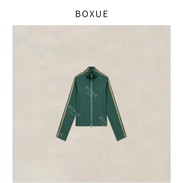 BOXUE“开罗”2025秋冬高级感运动休闲棒球服轻奢 外套#250902W4380