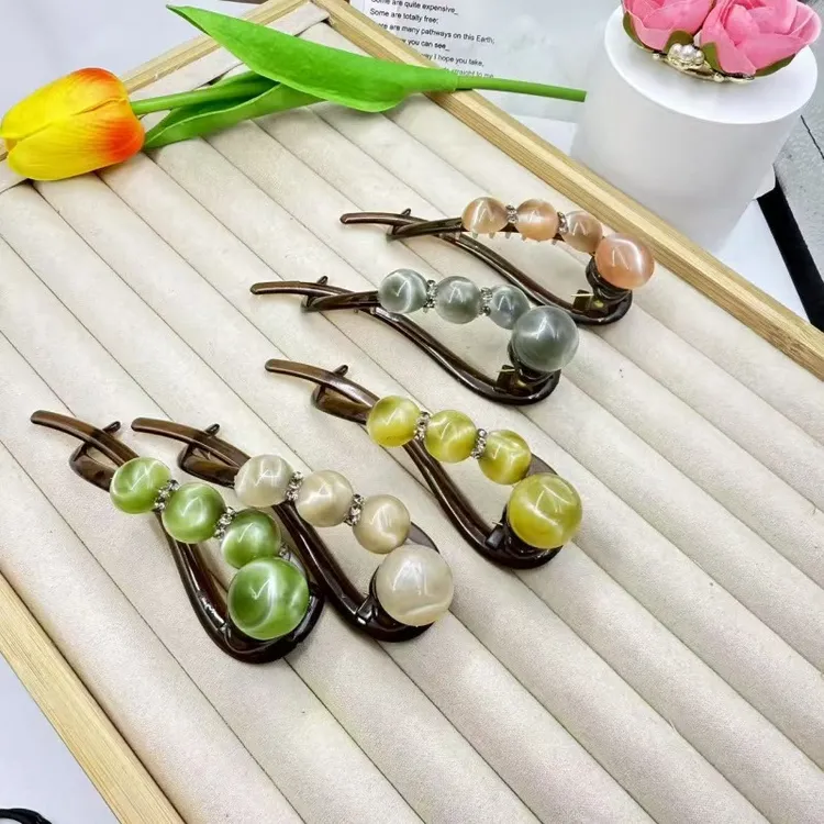 新款夏季一字夹后脑勺高级简约感扭扭夹大号发量多发卡