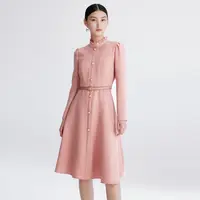 【晨粉专享价】时尚高级修身版型连衣裙