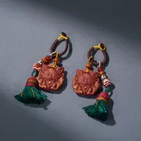 【歪歪】凤九描金挂件手机挂（多样性发一）XB-R0590