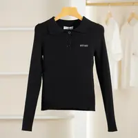 麦迪尚品【K】50428204简约百搭修身针织衫春季女装专柜撤柜