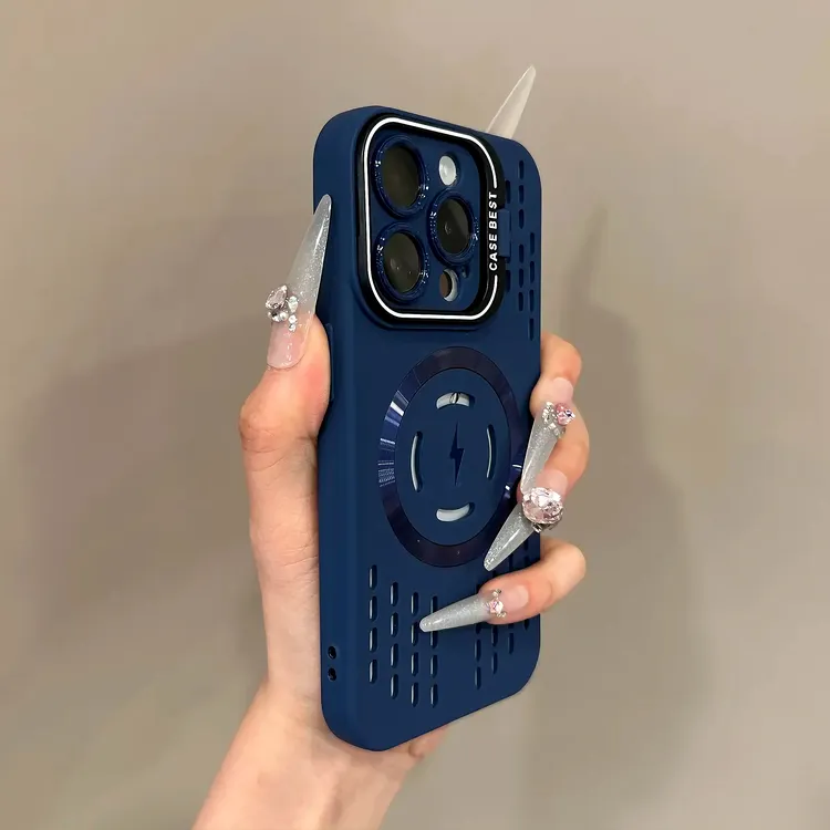 雅天立冰点散热磁吸适用iPhone16手机壳15promax14高级17镜头支架