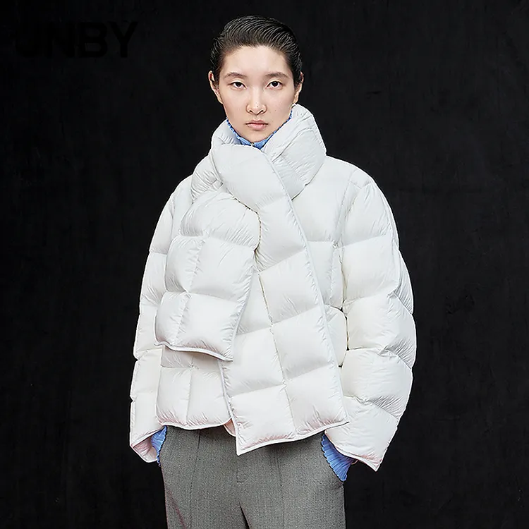 【商场同款】JNBY/江南布衣25冬新品羽绒服宽松围巾领5P0C14030