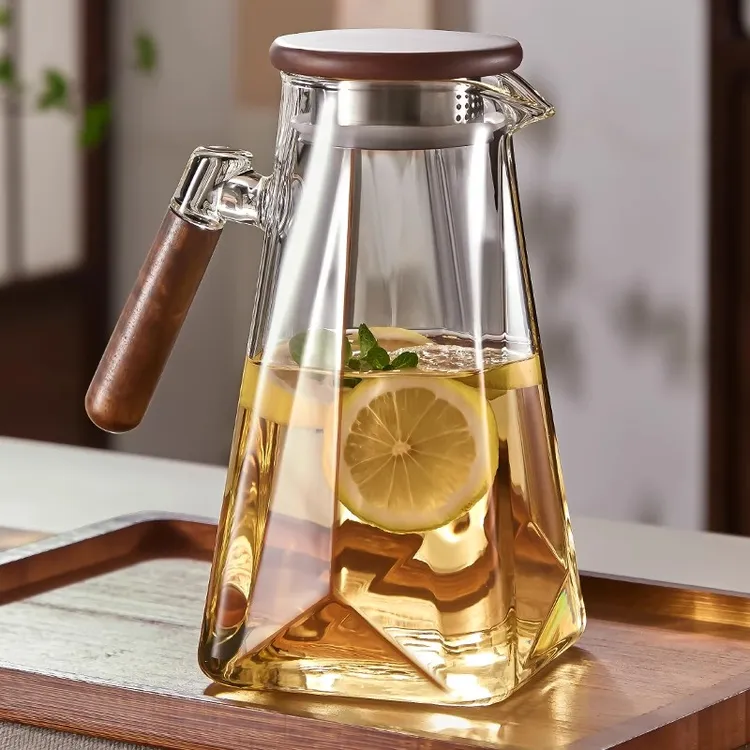 冷水壶耐高温玻璃壶杯具套装家用客厅加厚高级凉水壶泡茶茶壶