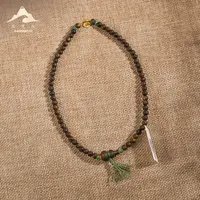 宝梵陀 沉香沉⽔项链  8746