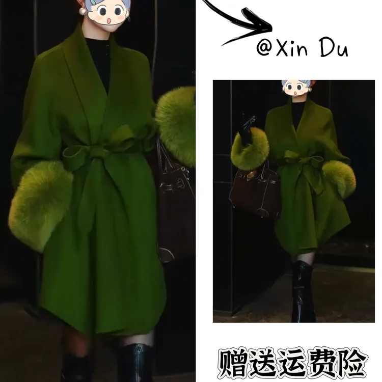 2025秋冬季新款时尚显瘦气质女士网红洋气外套百搭款D25054